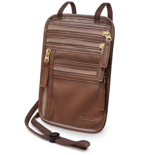 HERO Neck Wallet - RFID Blocking Passport Holder