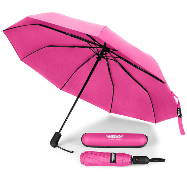 HERO Travel Umbrella - Windproof, Compact and Portable