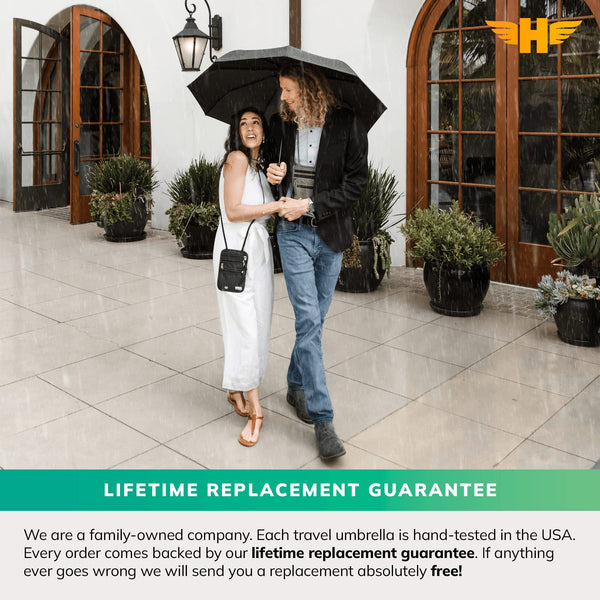HERO Travel Umbrella - Windproof, Compact and Portable
