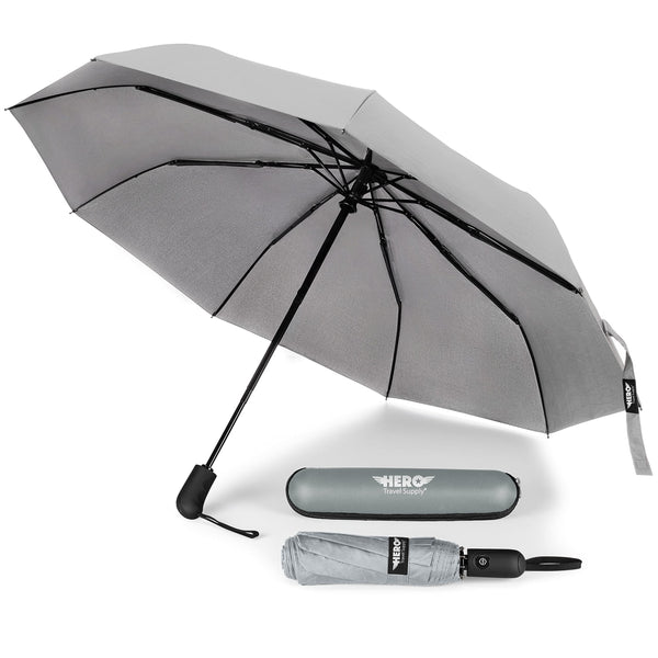 HERO Travel Umbrella - Windproof, Compact and Portable