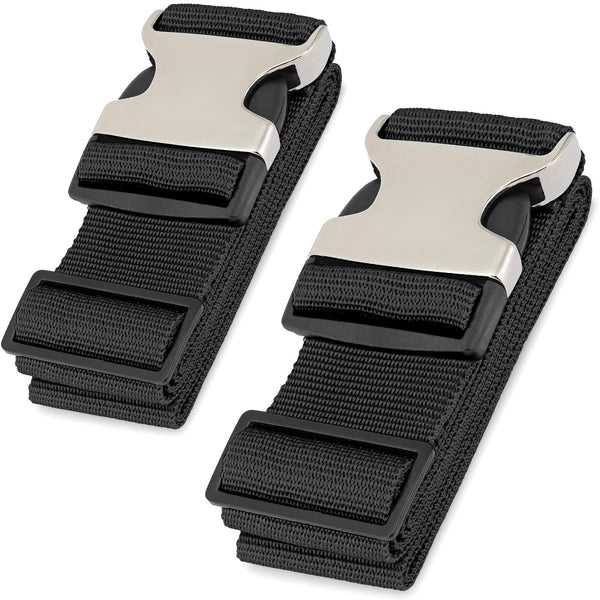 HERO Luggage Straps for Suitcases and Carry-On (2-Pack) Heavy-Duty Secure Belts with 700+ lbs. Max Force Tension